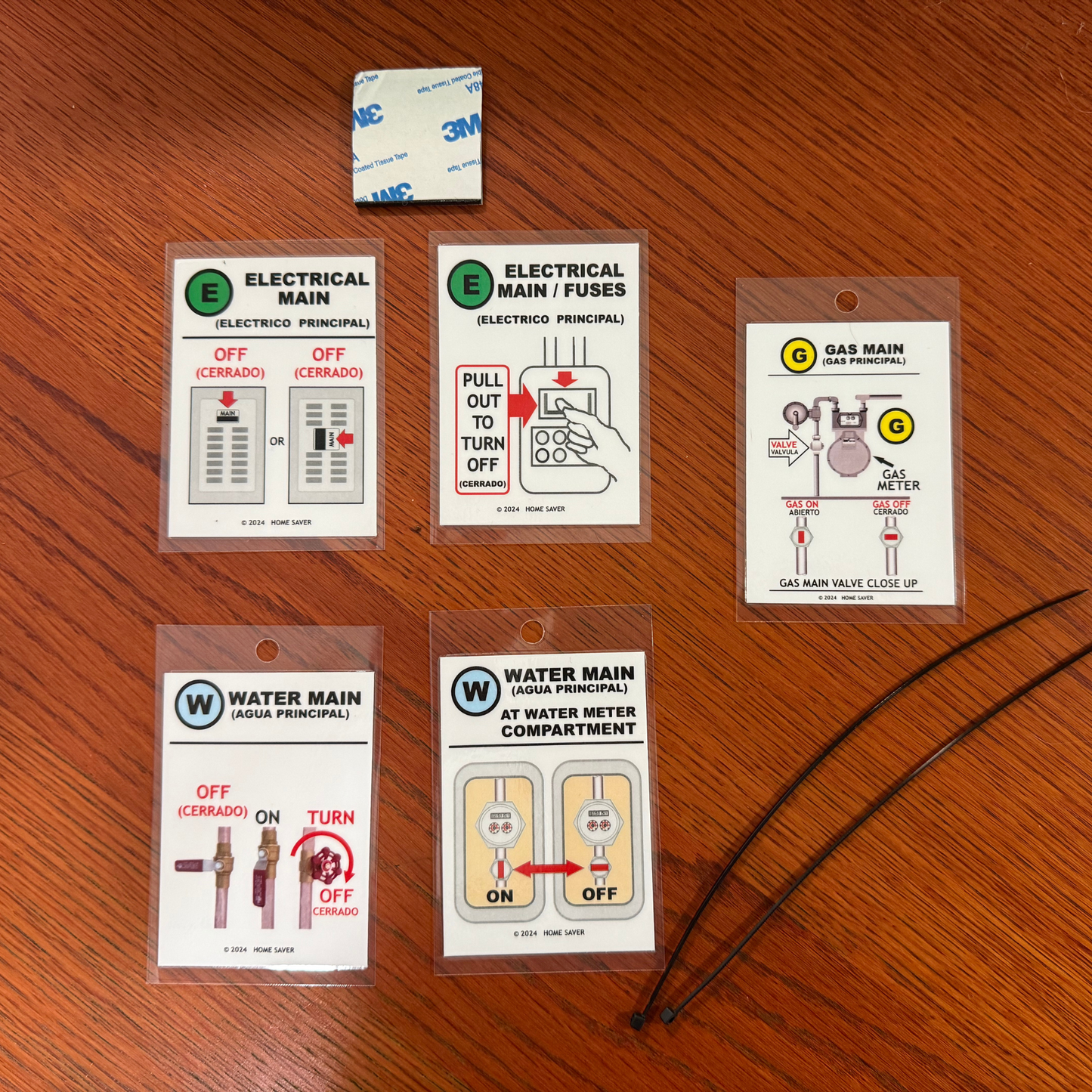 Home Saver Kit 2.0 - Replacement Tag Set