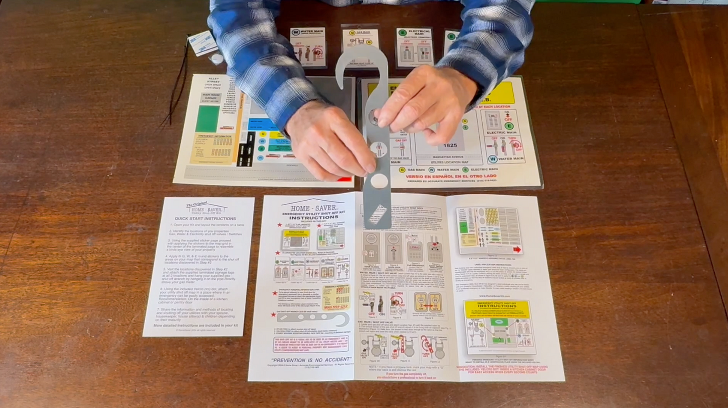 Home Saver Kit 2.0 - Replacement Gas Wrench