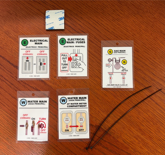 Home Saver Kit 2.0 - Replacement Tag Set