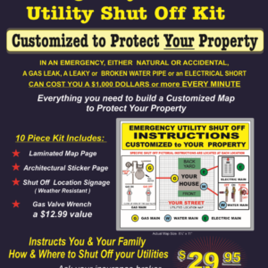 Utility Shut Off Kit