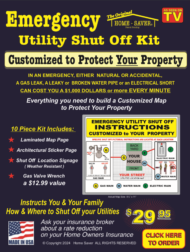 Utility Shut Off Kit